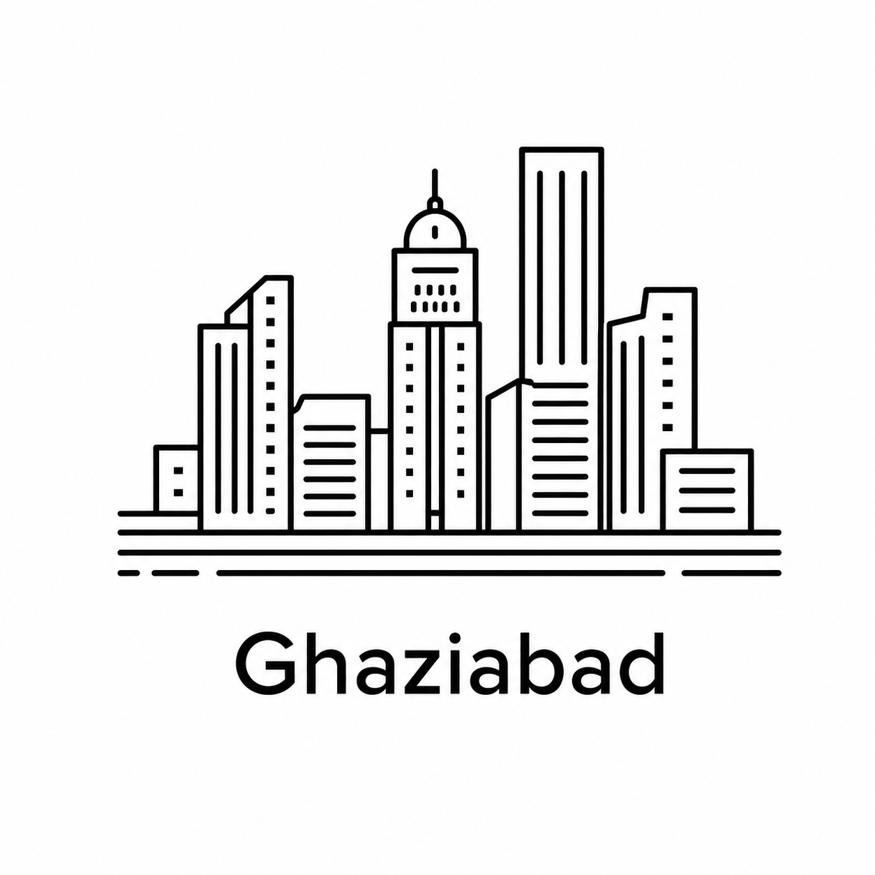 Ghaziabad monument icon