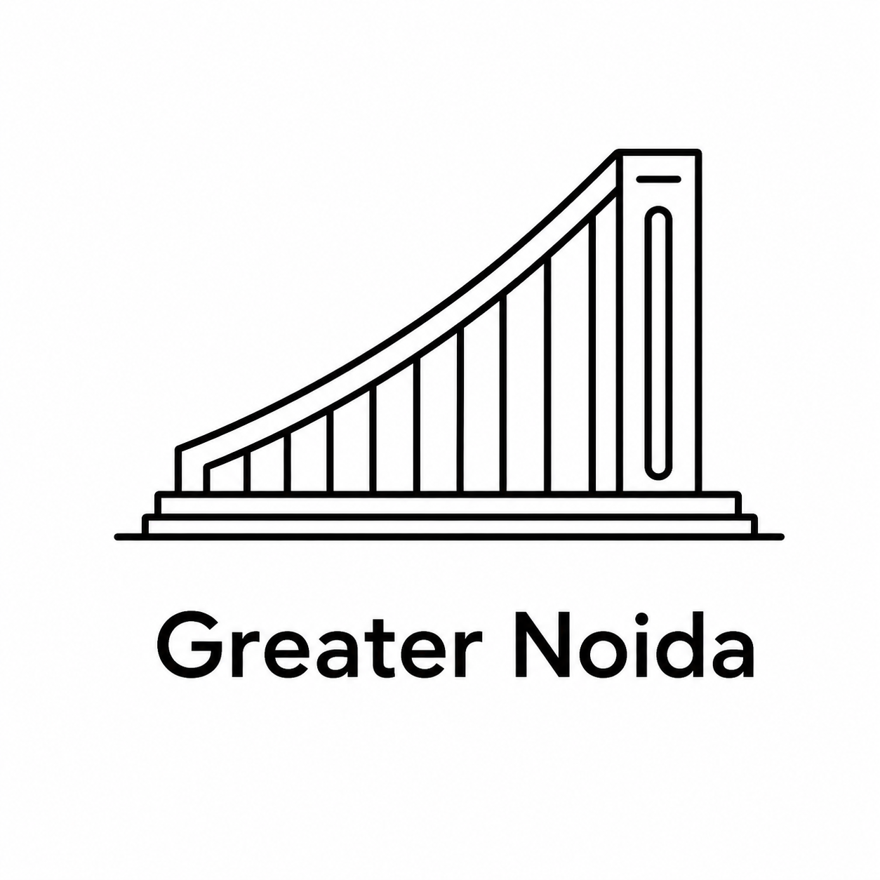 Greater Noida monument icon