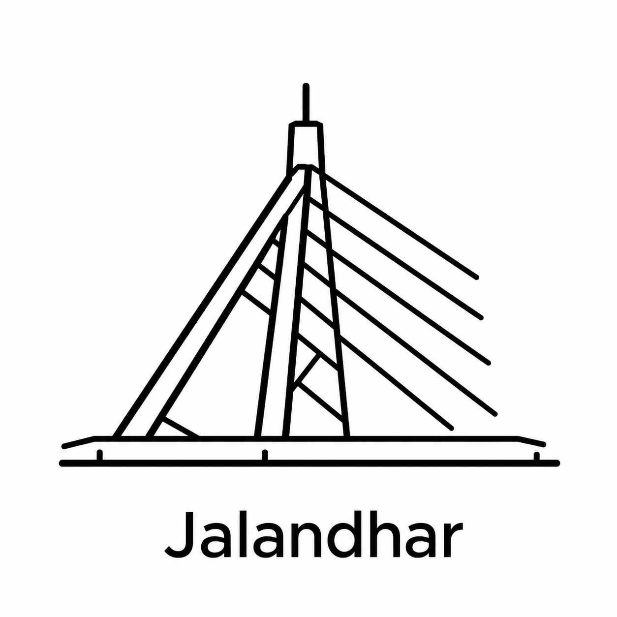 Jalandhar monument icon
