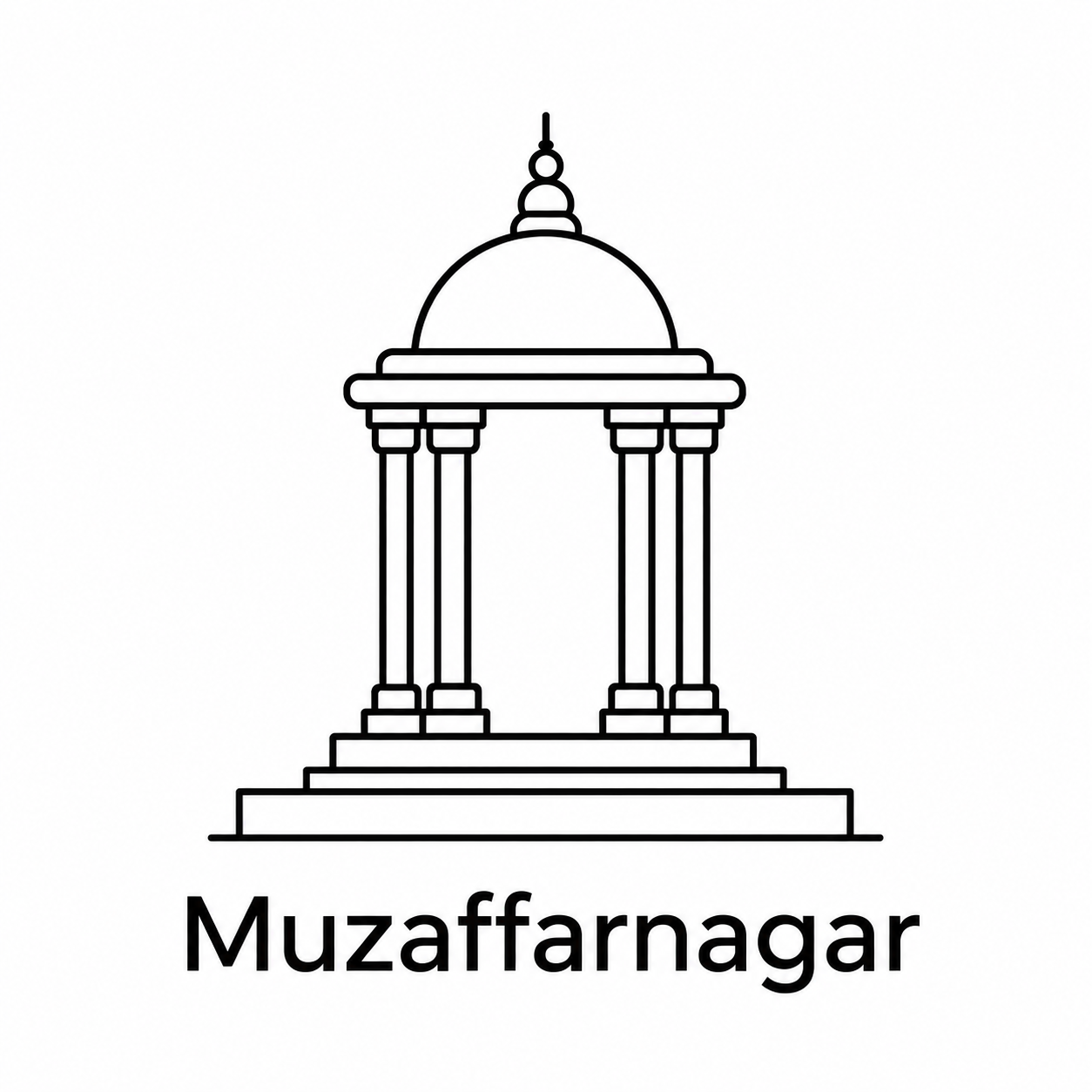 Muzaffarnagar monument icon