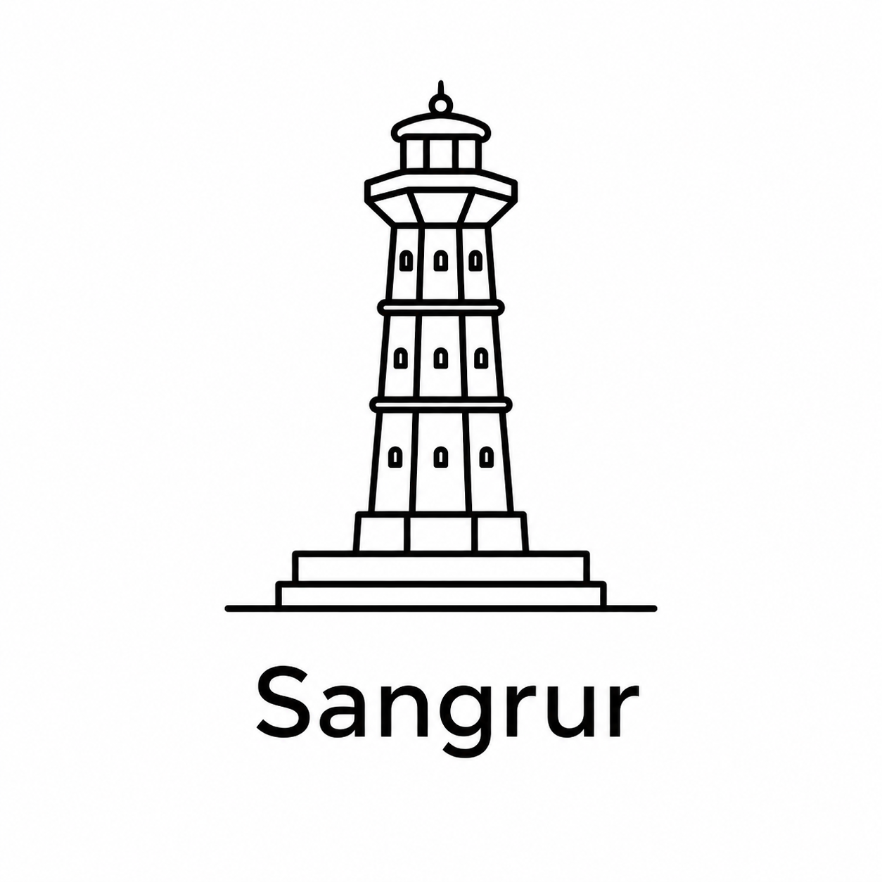 Sangrur monument icon