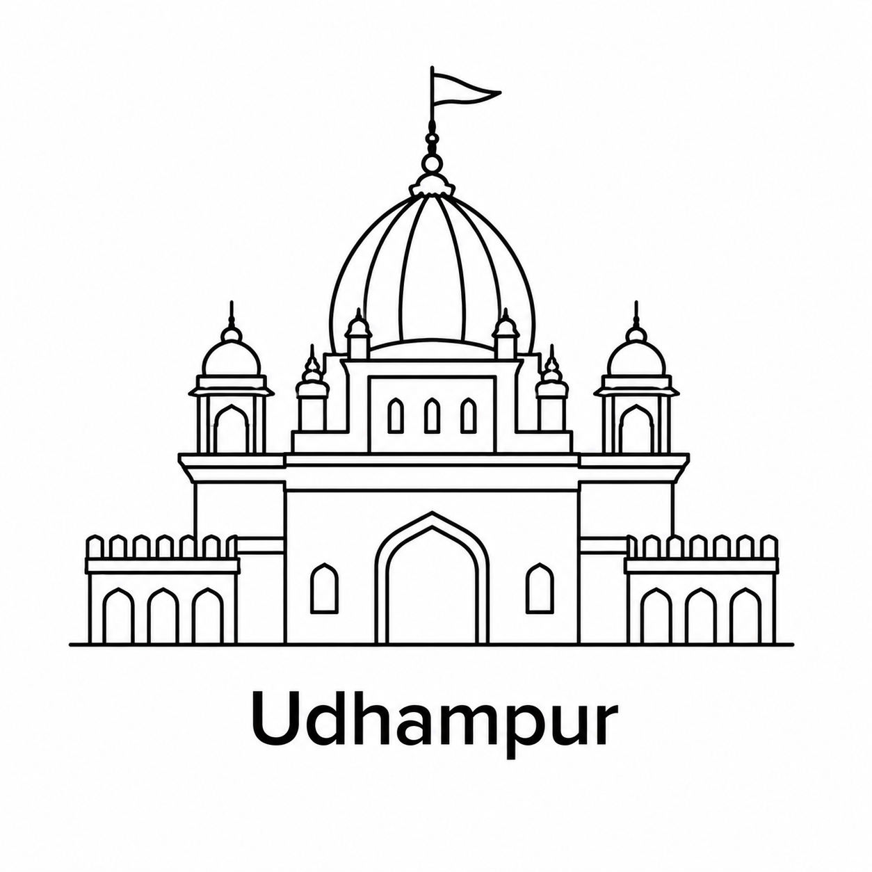 Udhampur monument icon